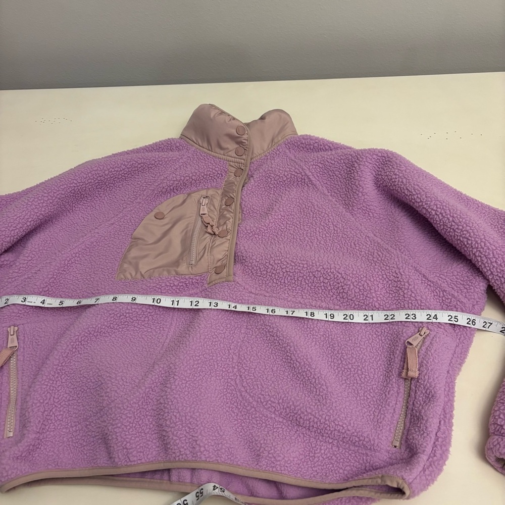 Free People Movement Hit The Slopes Pullover Bubble Tea Size Medium - Picture 13 of 15